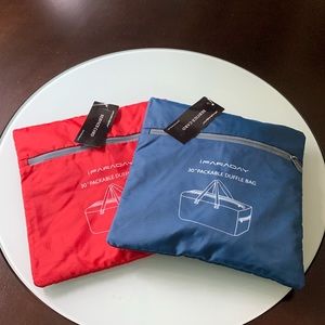 IFARADAY 2 Pack Foldable Duffle Bag 30”
